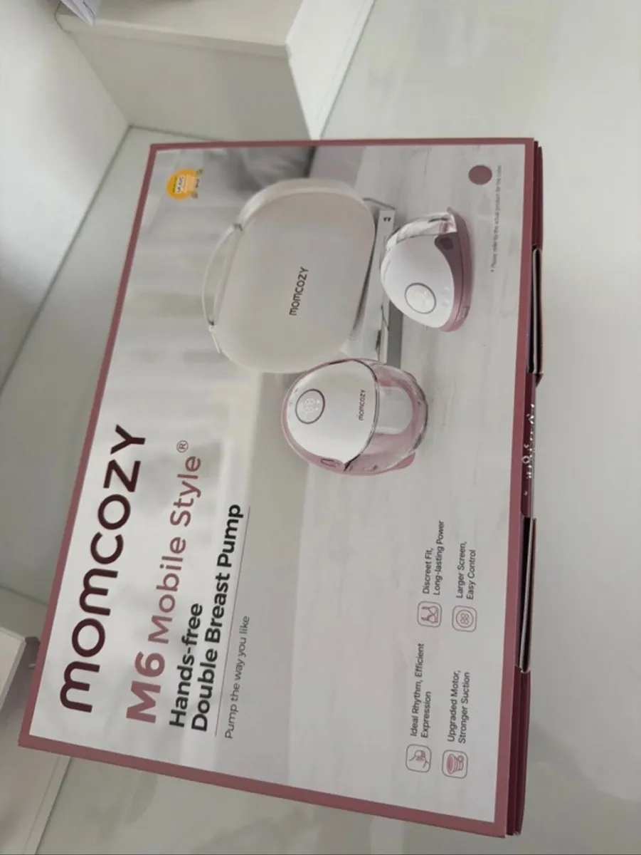 Momcozy M6 Mobile Style Double Breast Pump - Image 1