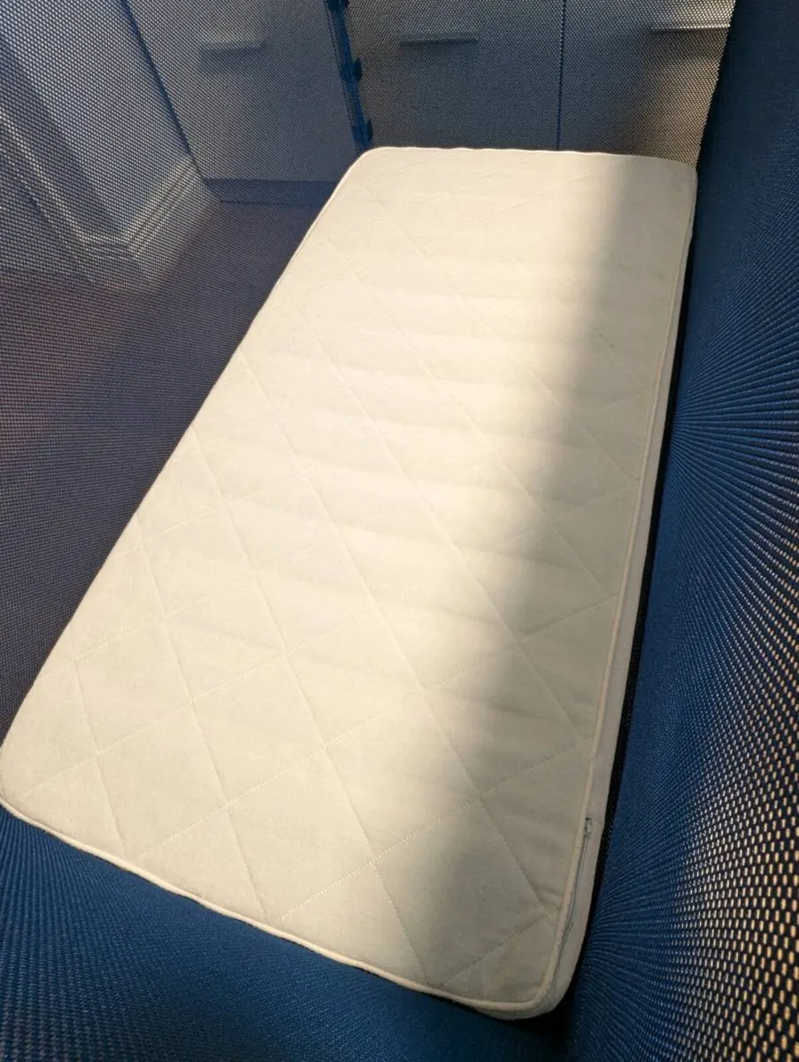 IKEA FLITIG Baby Cot / Toddler Bed with Mattress - Image 4