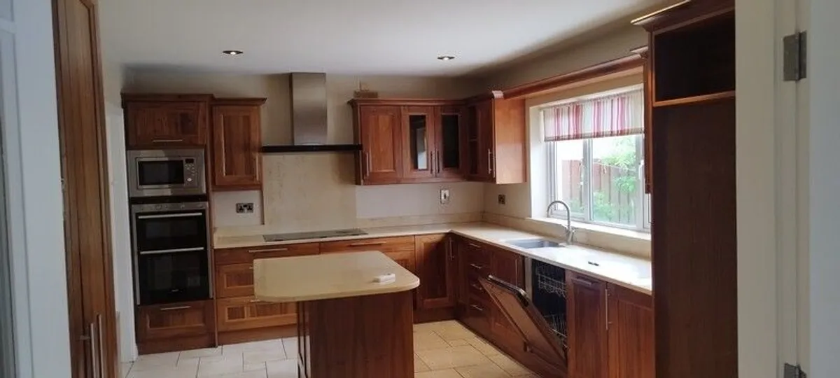 Kitchen Cabinets, Marble Countertops and Appliances - Image 1