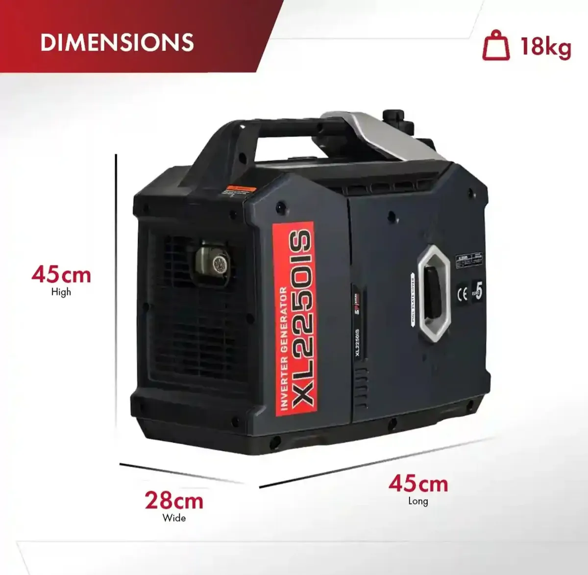 BRAND NEW Pro Power 2kW Inverter Generator PS2250 - Image 1