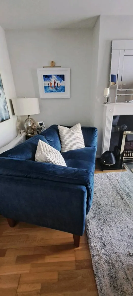 2 seater couch & chair - Image 2