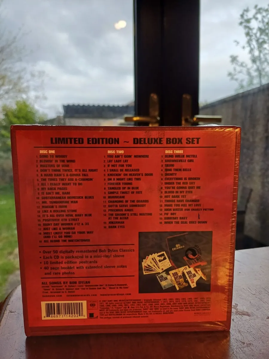 Bob Dylan Limited Edition Deluxe 3 CD Box Set - Image 3