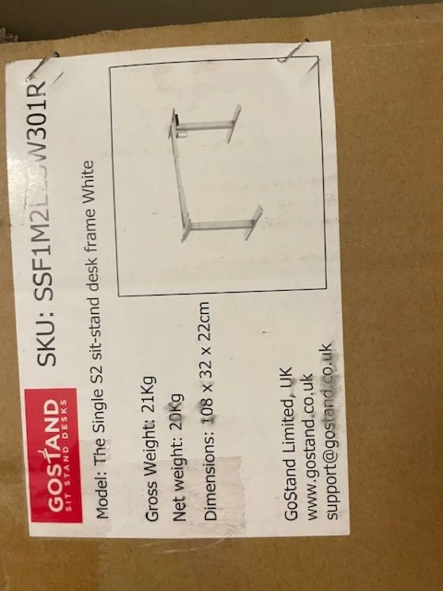 GOSTAND Sit-Stand Desk - Image 1