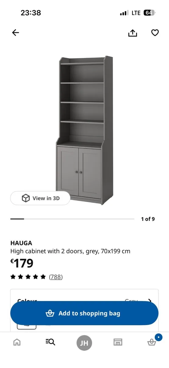 High storage cabinet Ikea