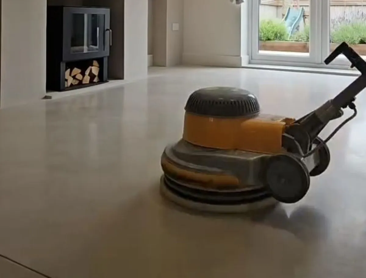 Polished concrete and terrazzo floors