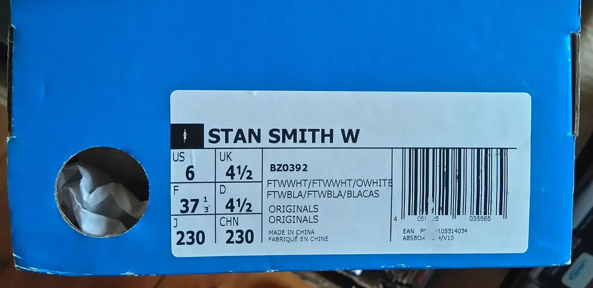 Adidas Stan Smith W, Size 4 1/2 UK (brand New) - Image 3