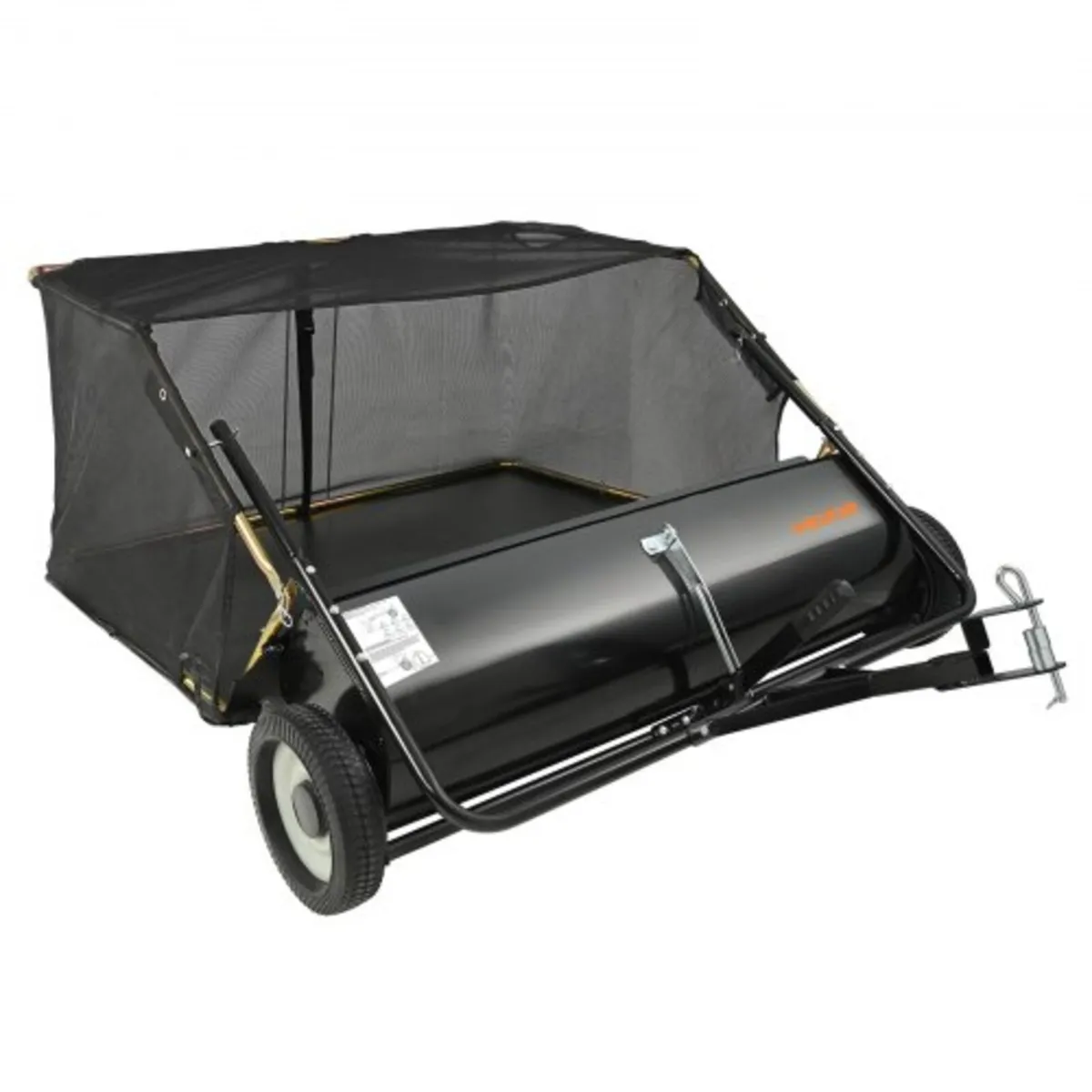 52" Tow Behind Lawn Sweeper, 26 cu.ft. Large Yard - Image 1