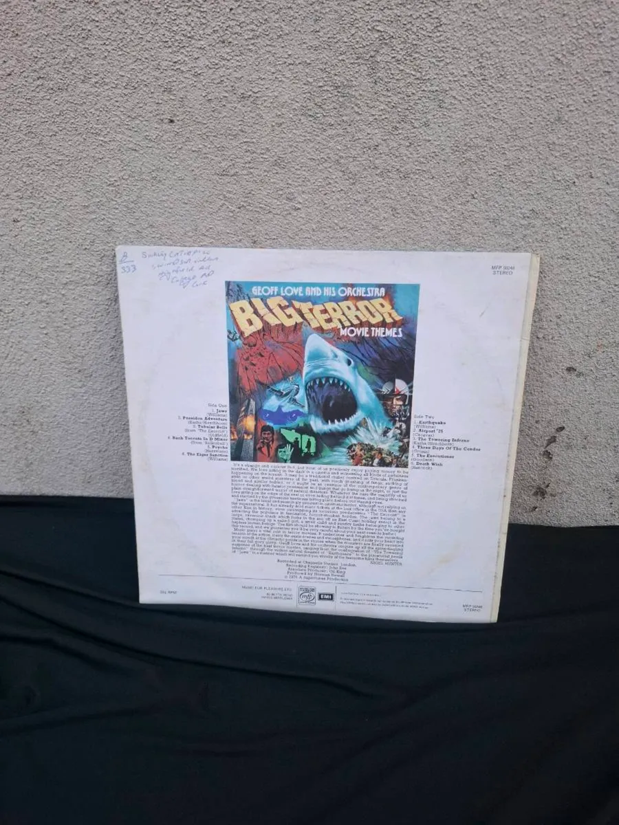 Big terror horror movie vinyl lp postage possible - Image 2