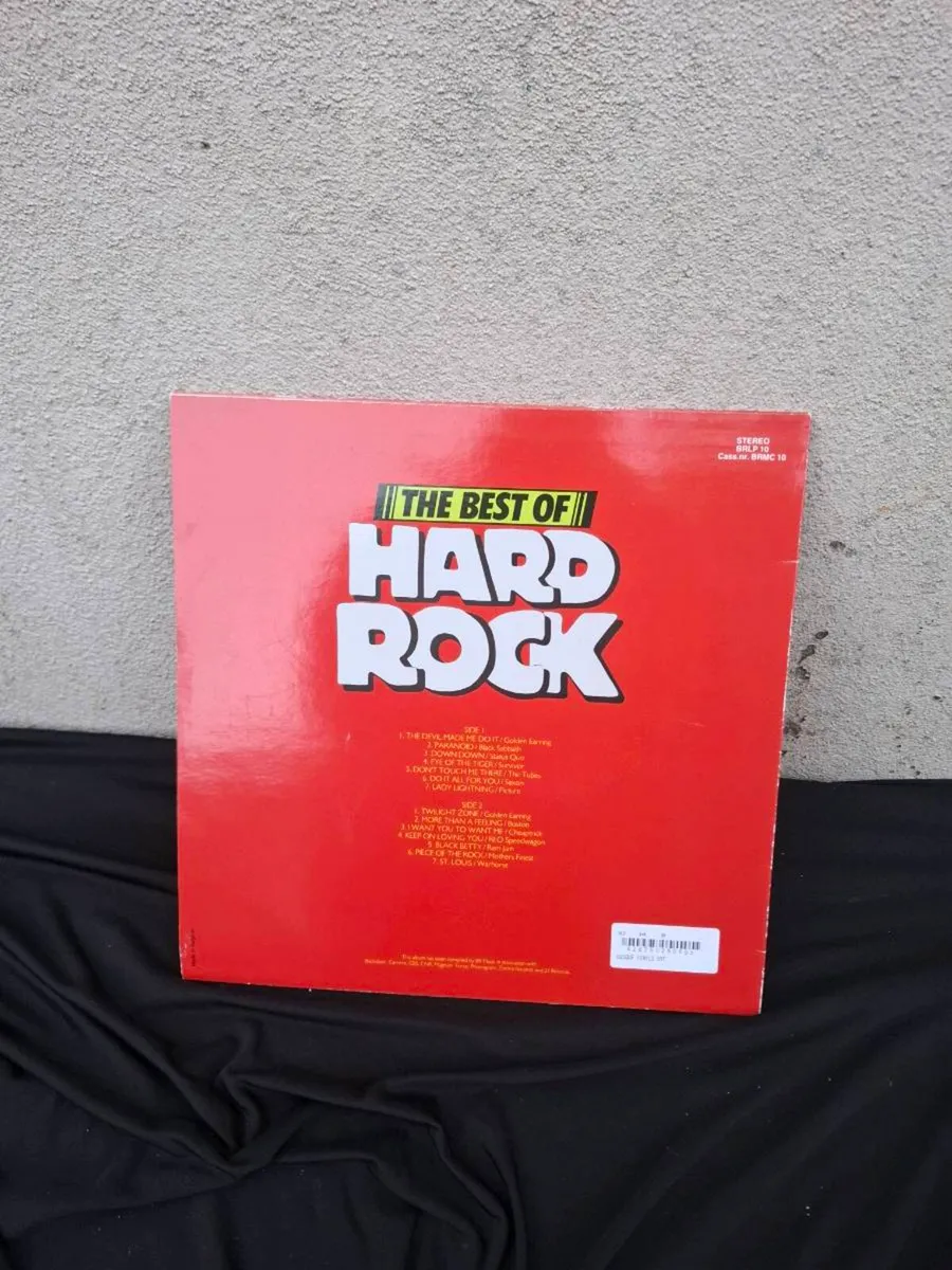 The best of hard rock vinyl lp - Image 2
