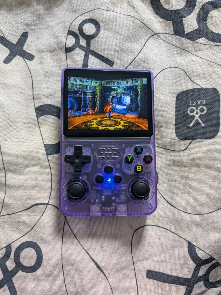 R36S 64GB Game Console - Purple - price firm - Image 3