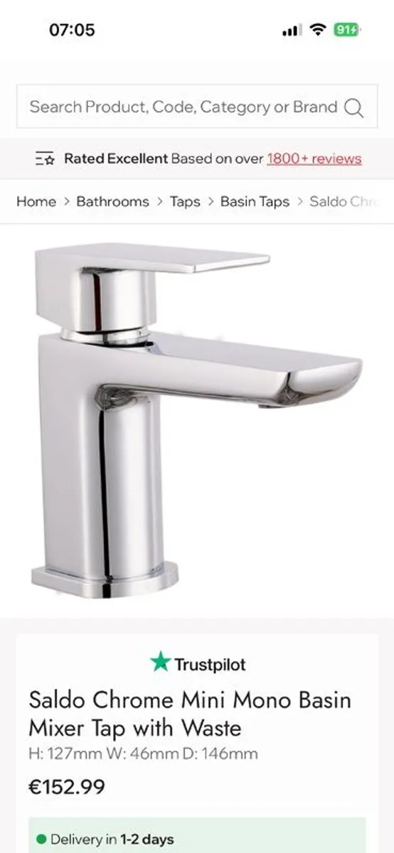Bathrooms Tap - Image 3
