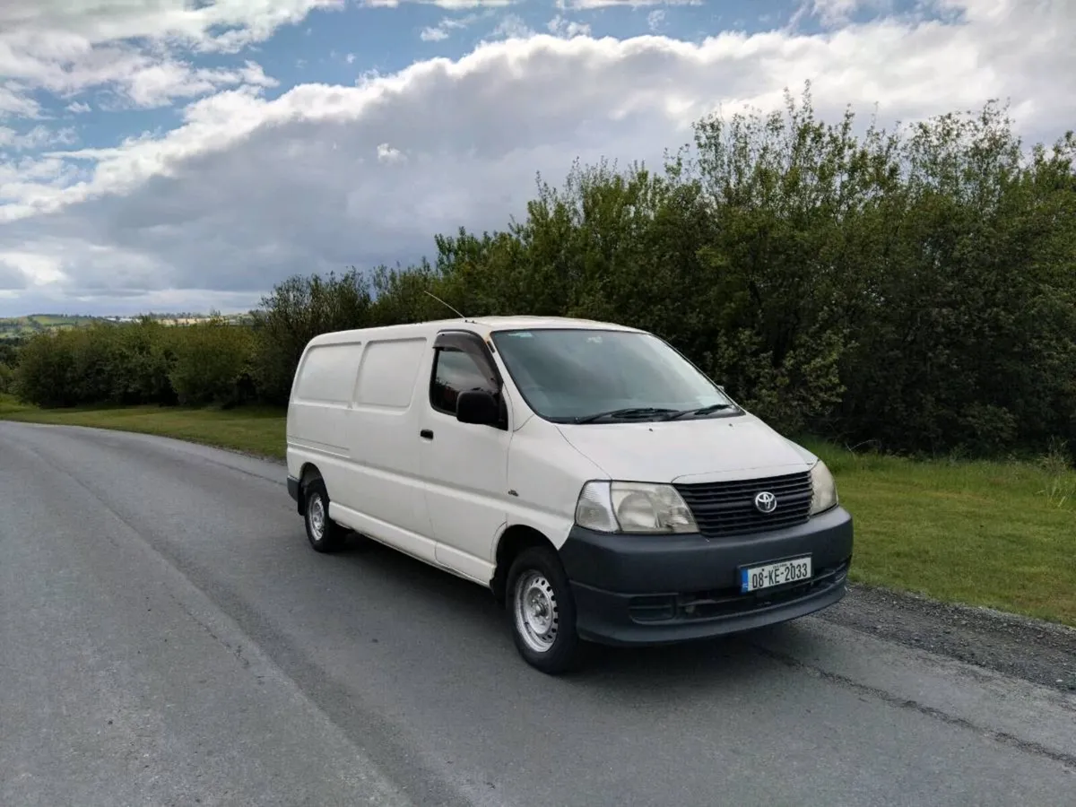 2008 hiace van for sale tested - Image 2