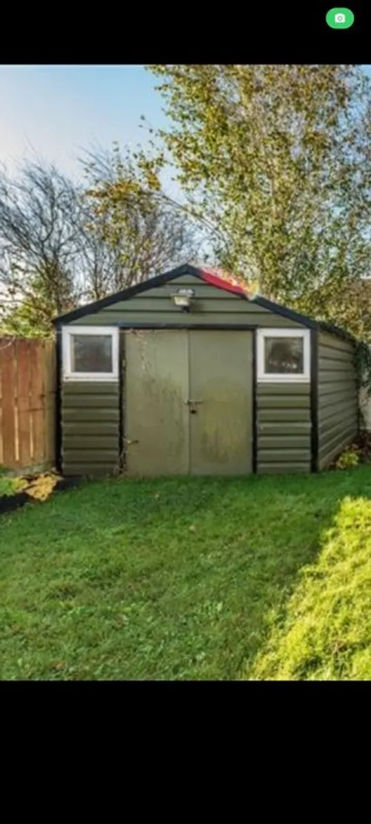 Clane Steel Shed - Image 1