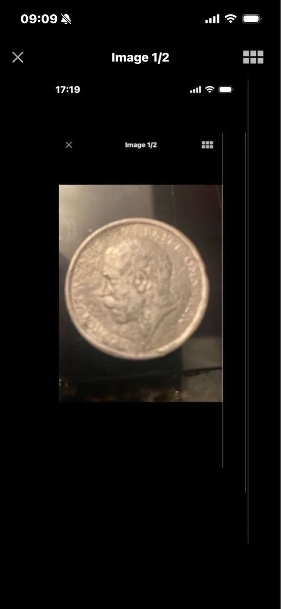 1929 Half Crown - Image 1