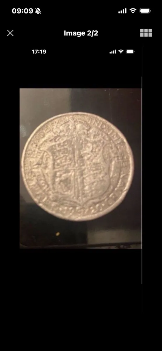 1929 Half Crown - Image 2