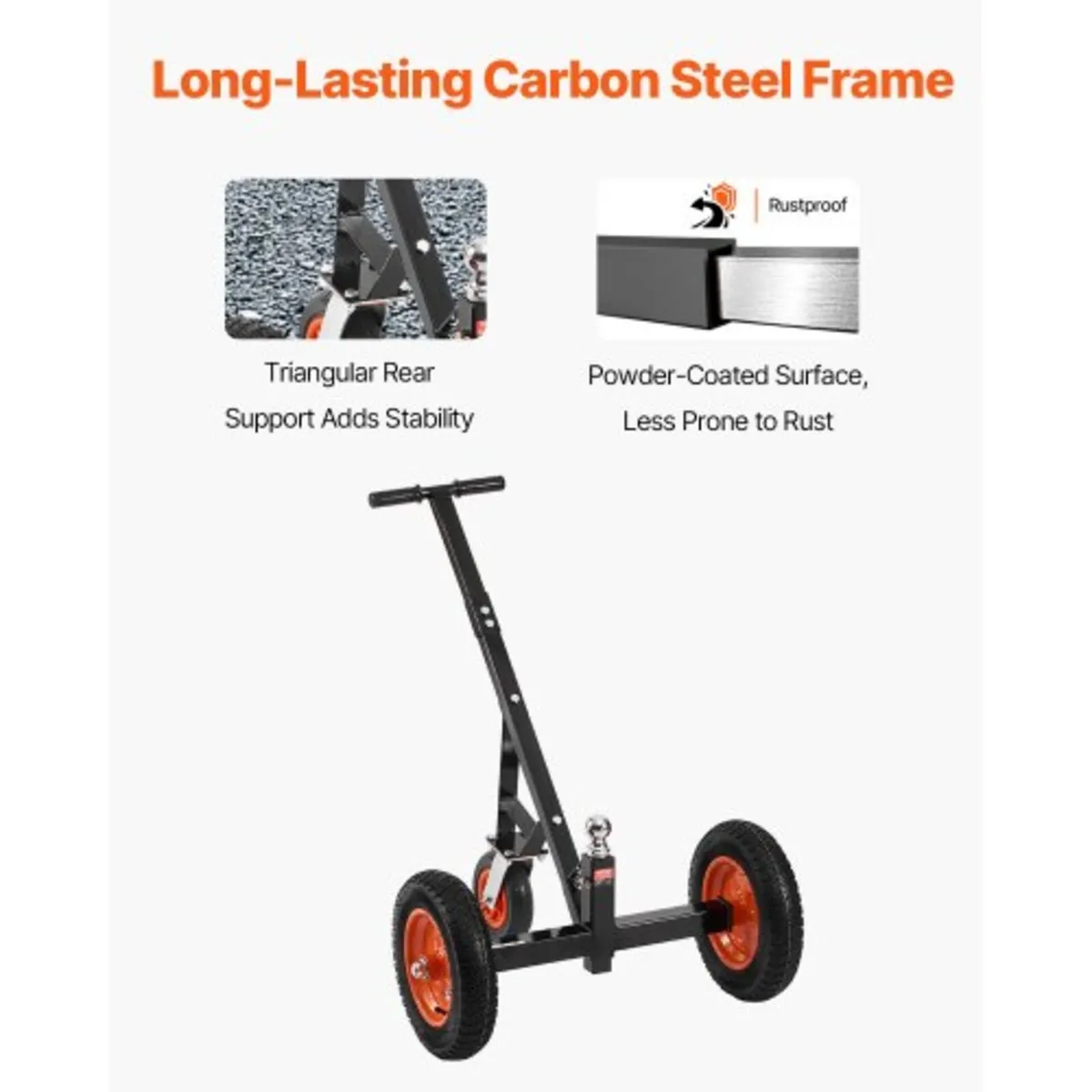 Trailer Dolly, 1000lbs Tongue Weight Capacity, Car - Image 2