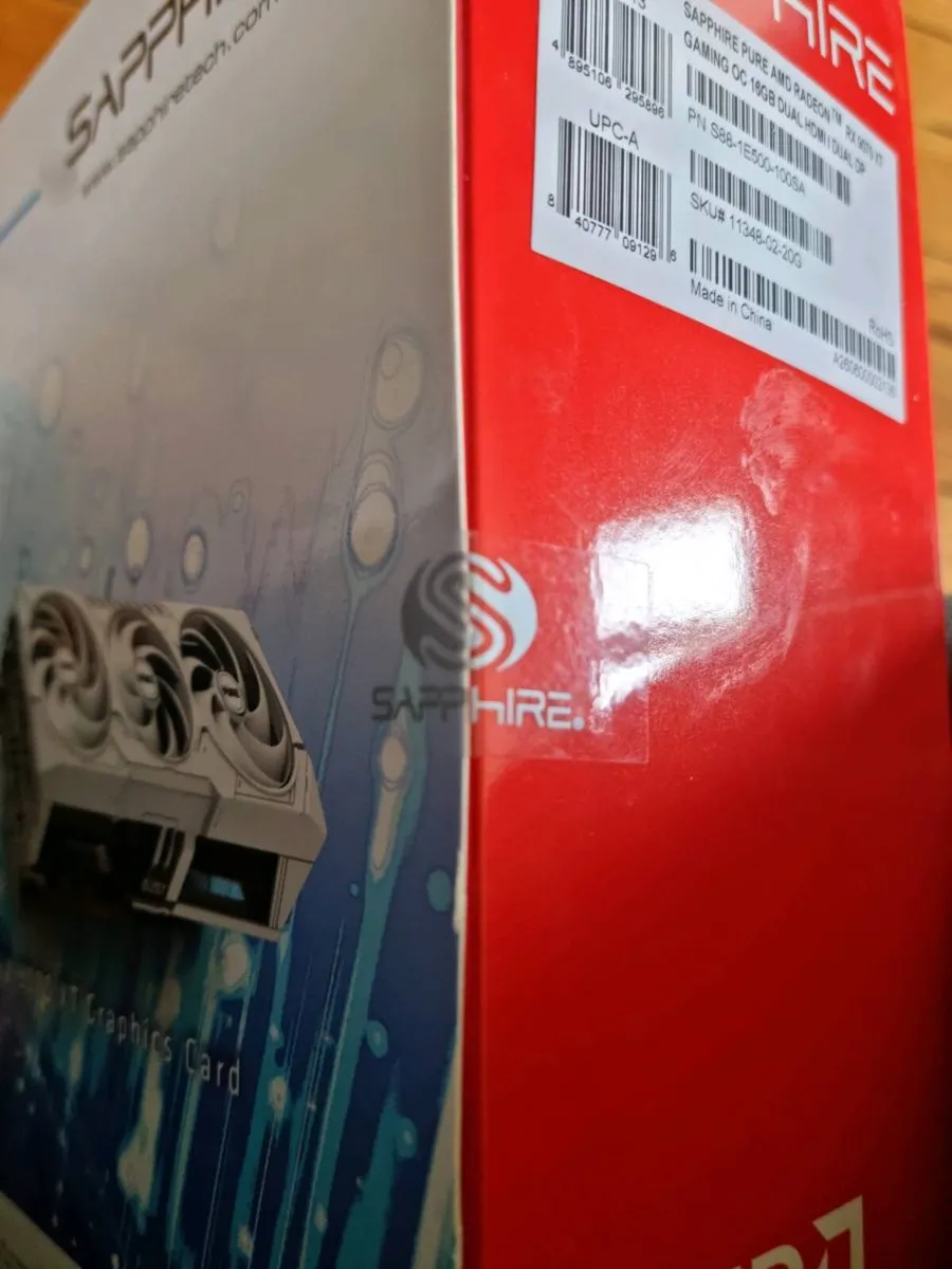 Unopened Sapphire AMD Radeon RX 9070 XT 16gb VRAM - Image 4