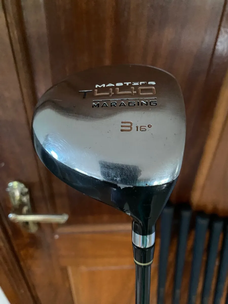 Beautiful Starter Set 3 Wood,3-SW Ram irons & Bag - Image 3