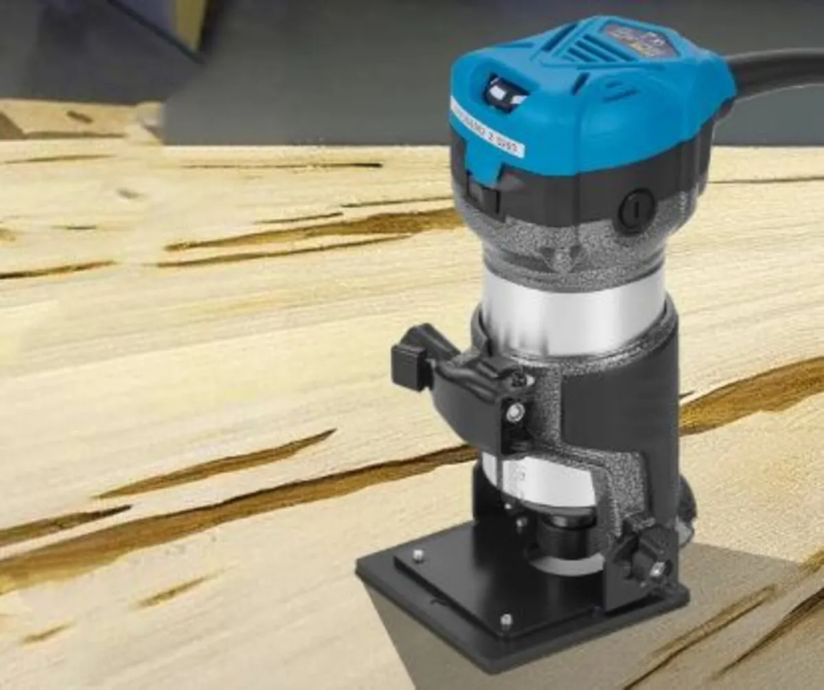 Wood Trimmer Wood Router Tool Kit Electric Hand - Image 2
