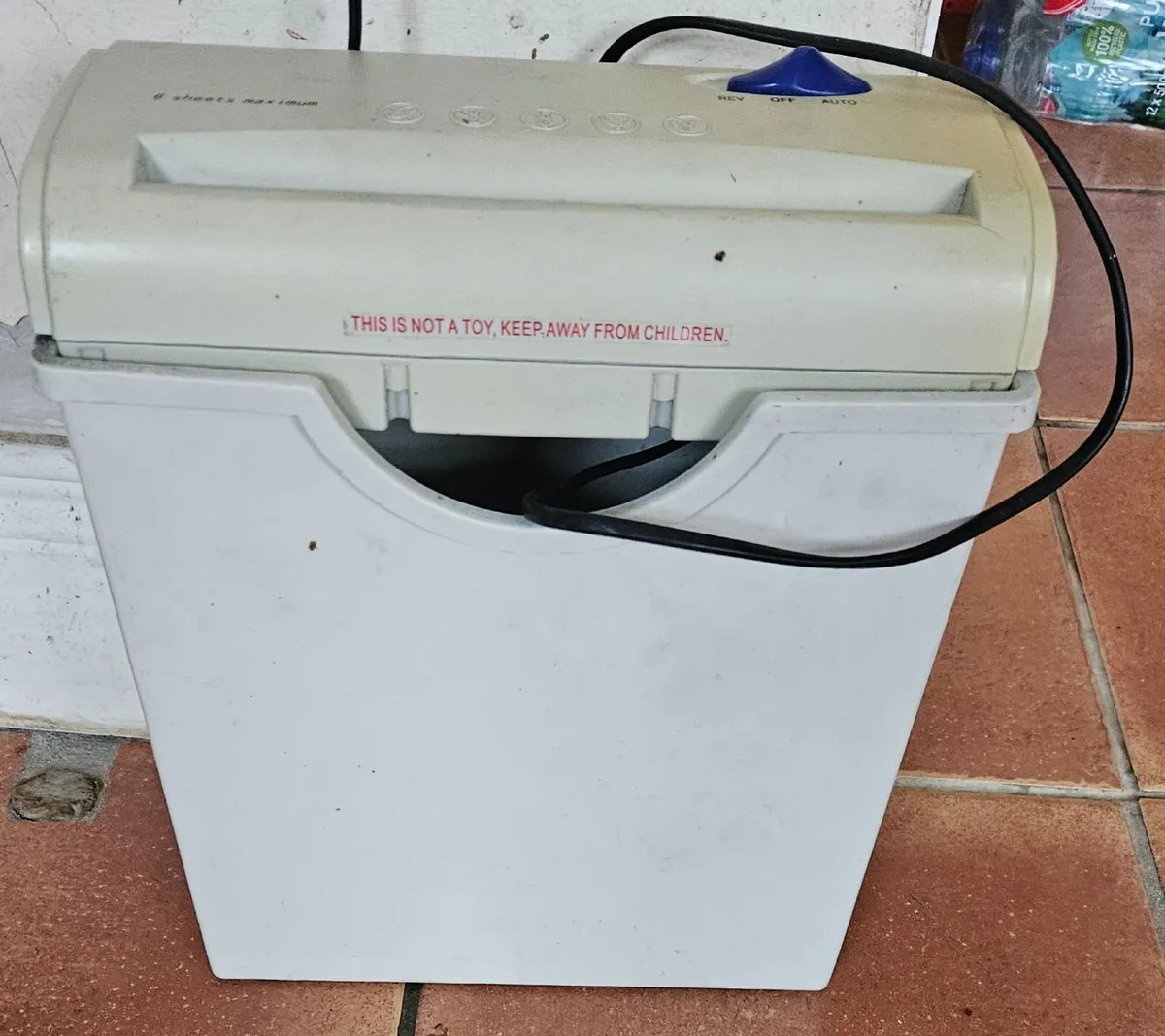 Small Electrical Items Waffle Hairdryer Shredder - Image 2