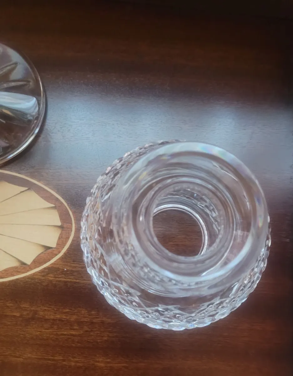 Waterford crystal  hurricane candle holder - Image 2