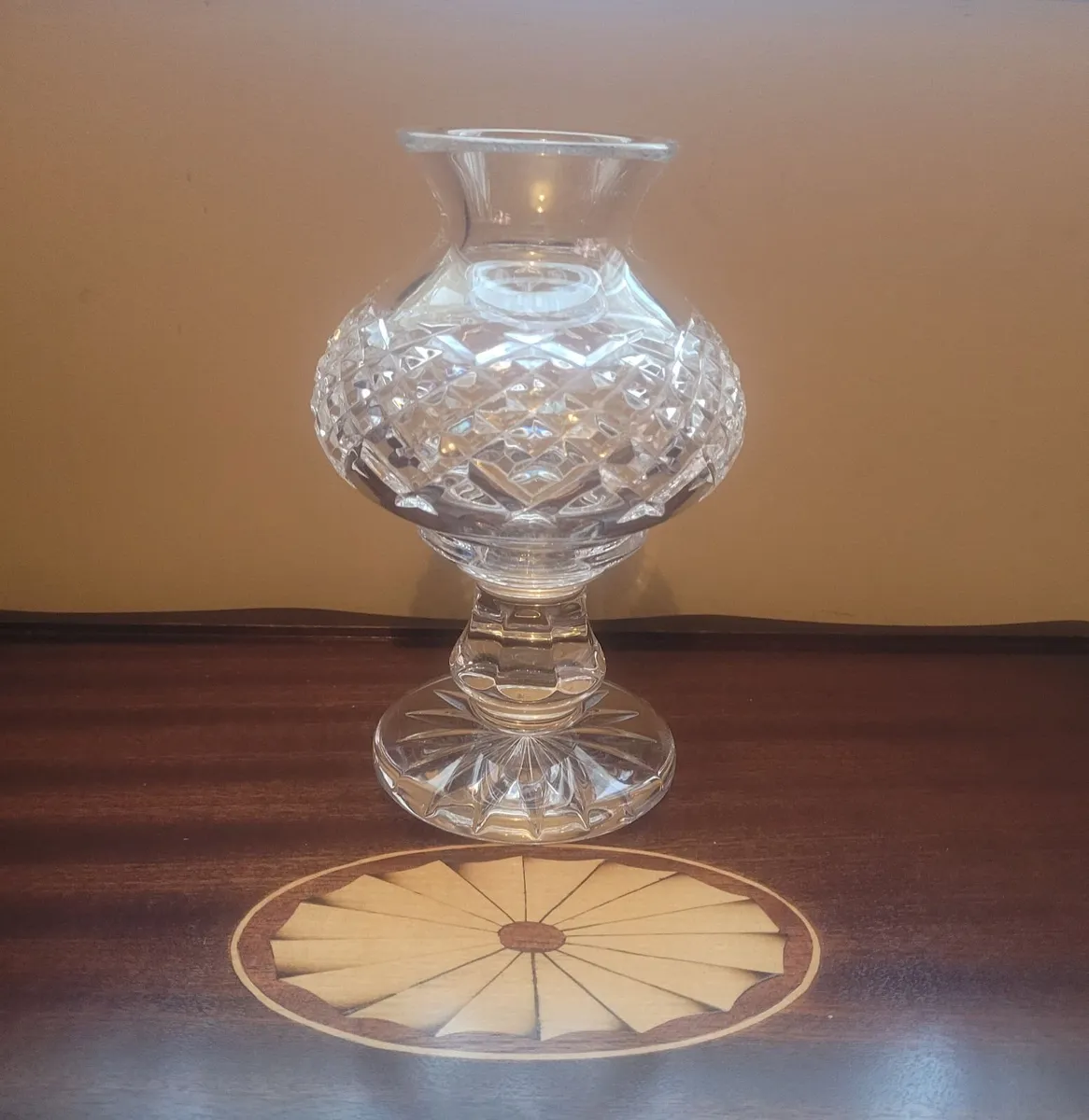 Waterford crystal  hurricane candle holder - Image 3