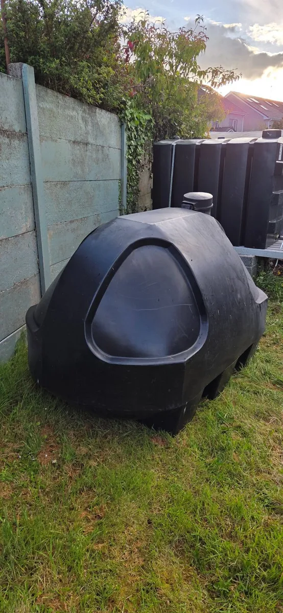 Used oil tank (Dented not leaking) - Image 2