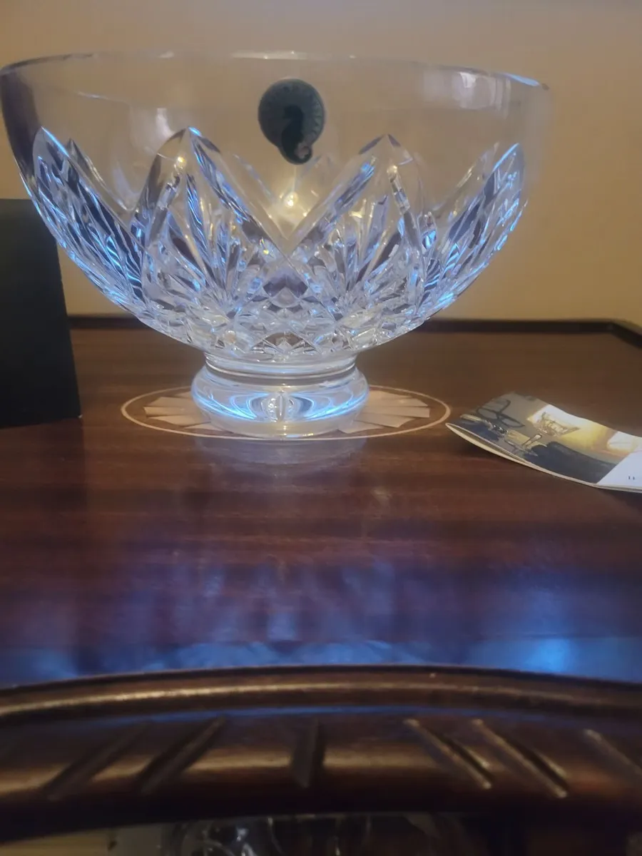Waterford crystal 8 inch footed bowl - Image 3
