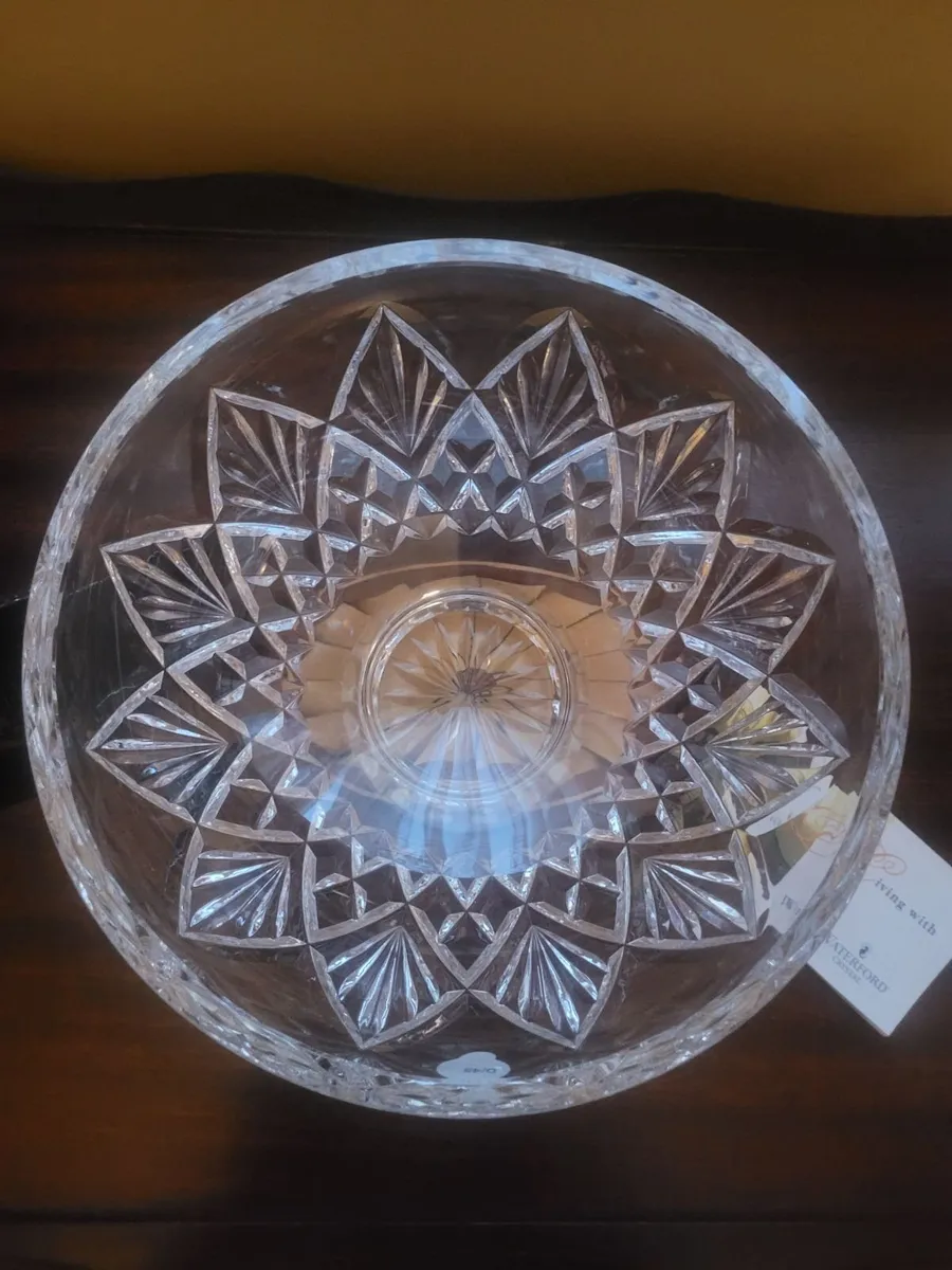 Waterford crystal 8 inch footed bowl - Image 4