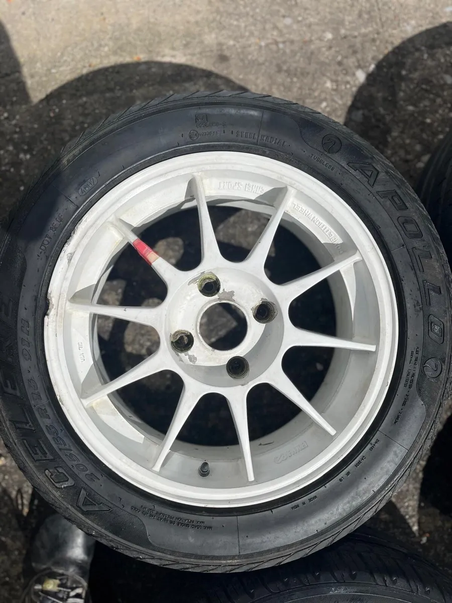 Enkei Tarmac 16X114 / 4 stud - Magnesium Jap rims - Image 4