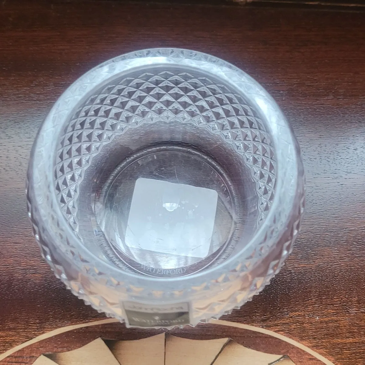 Waterford crystal  tea light holder - Image 1