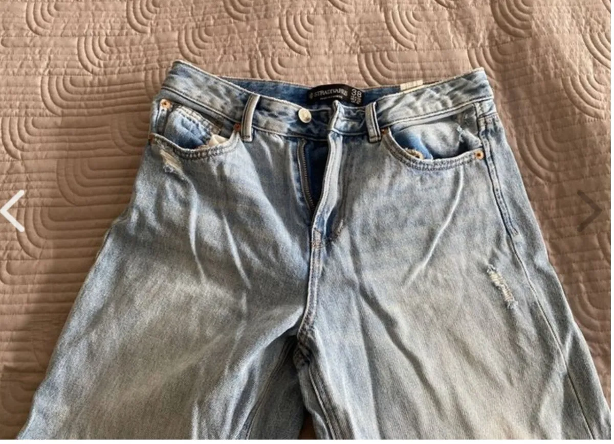 Stradivarious jeans - Blue - Size UK 10 - Image 3