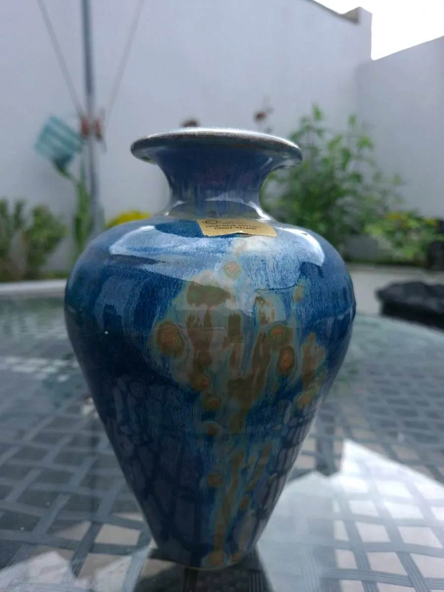 Louis Mulcahy pottery Vase handmade in Dingle - Image 3