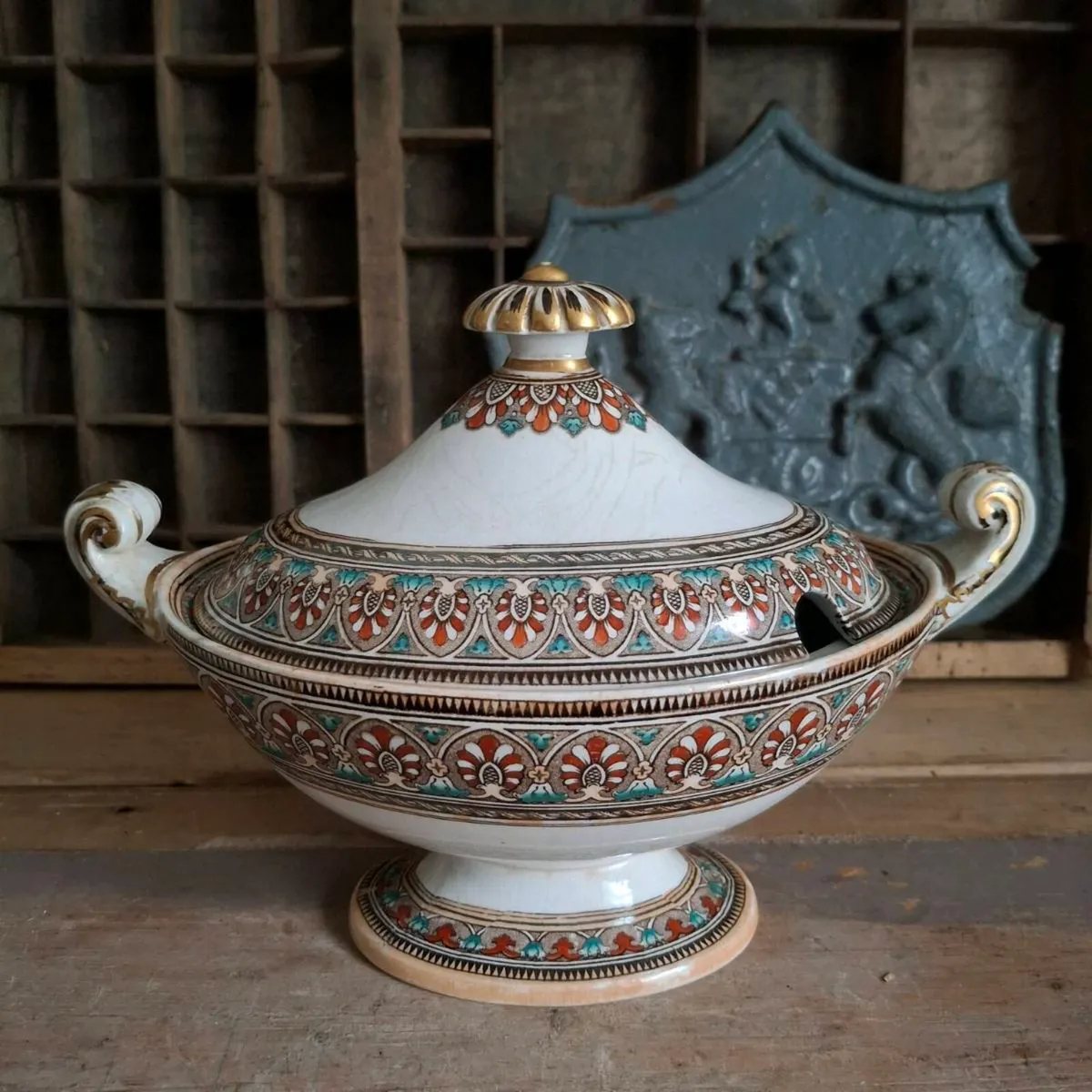 Antique Liddle & Elliot Tureen - Image 1
