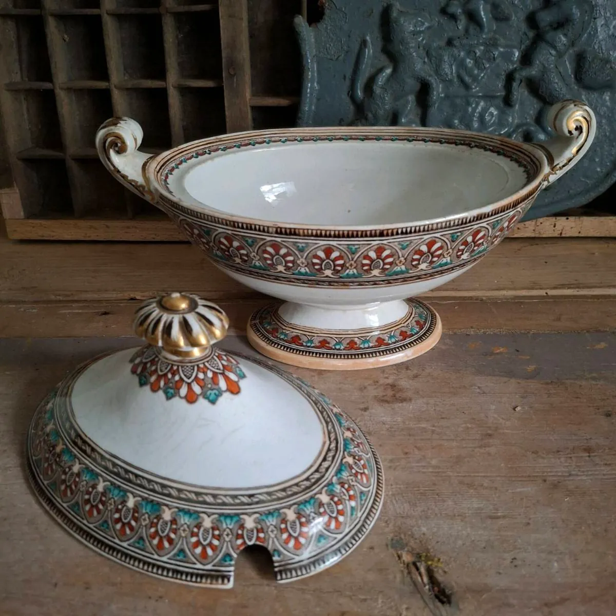 Antique Liddle & Elliot Tureen - Image 2