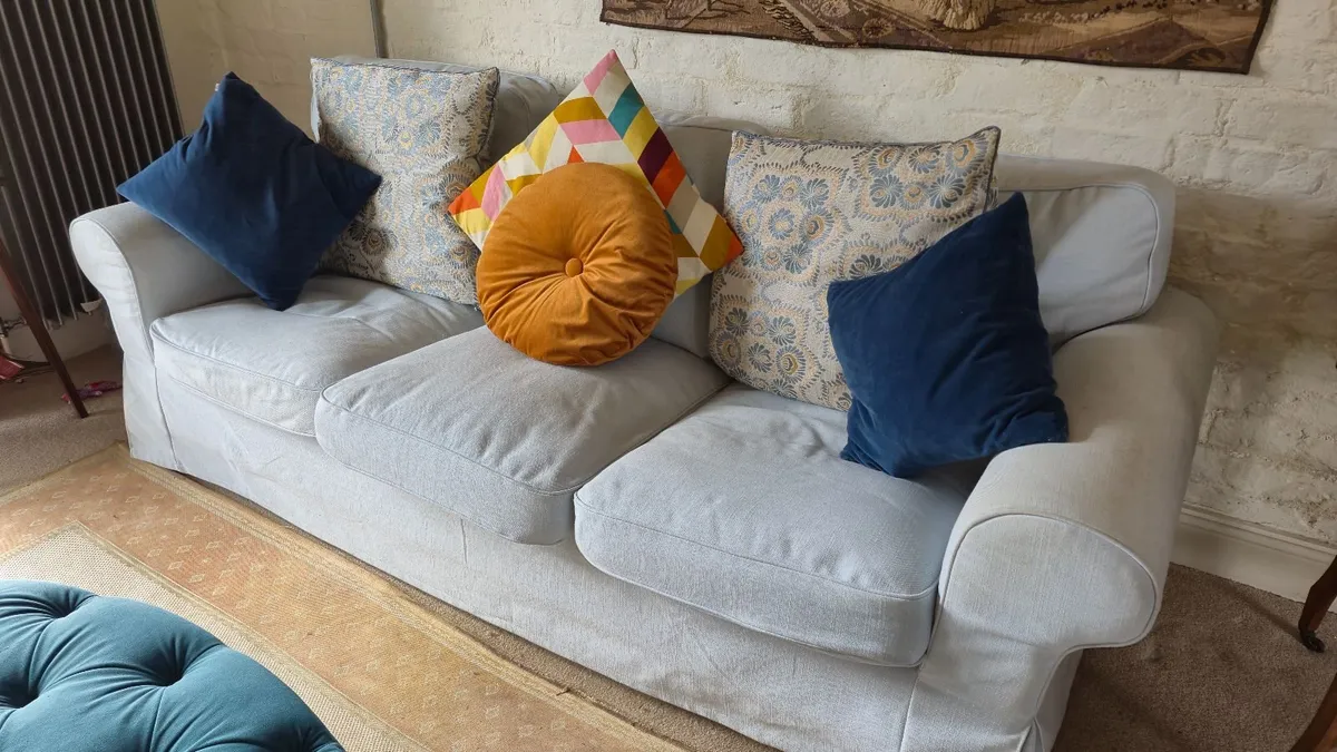 3 seater Ikea Ektorp sofa - Image 1