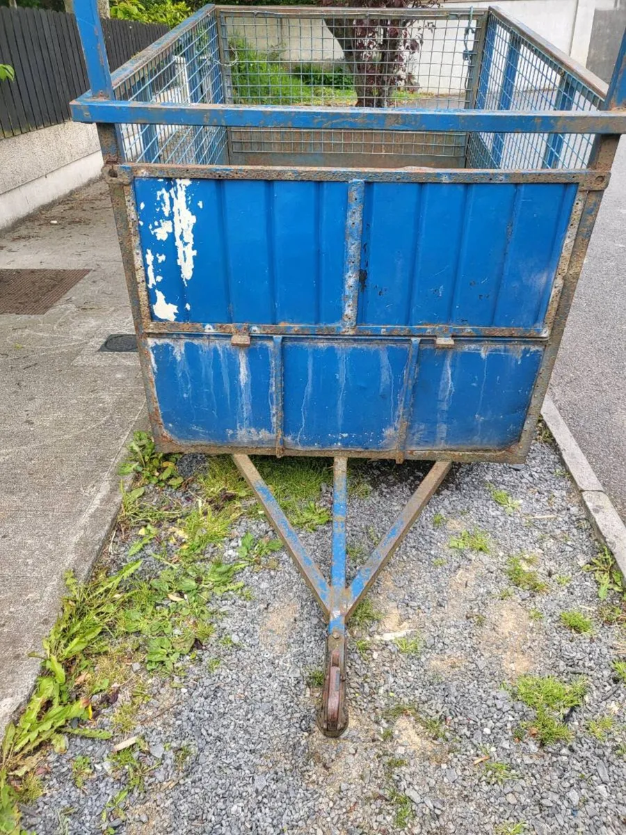 6x4 STEEL TRAILER €350ono - Image 1