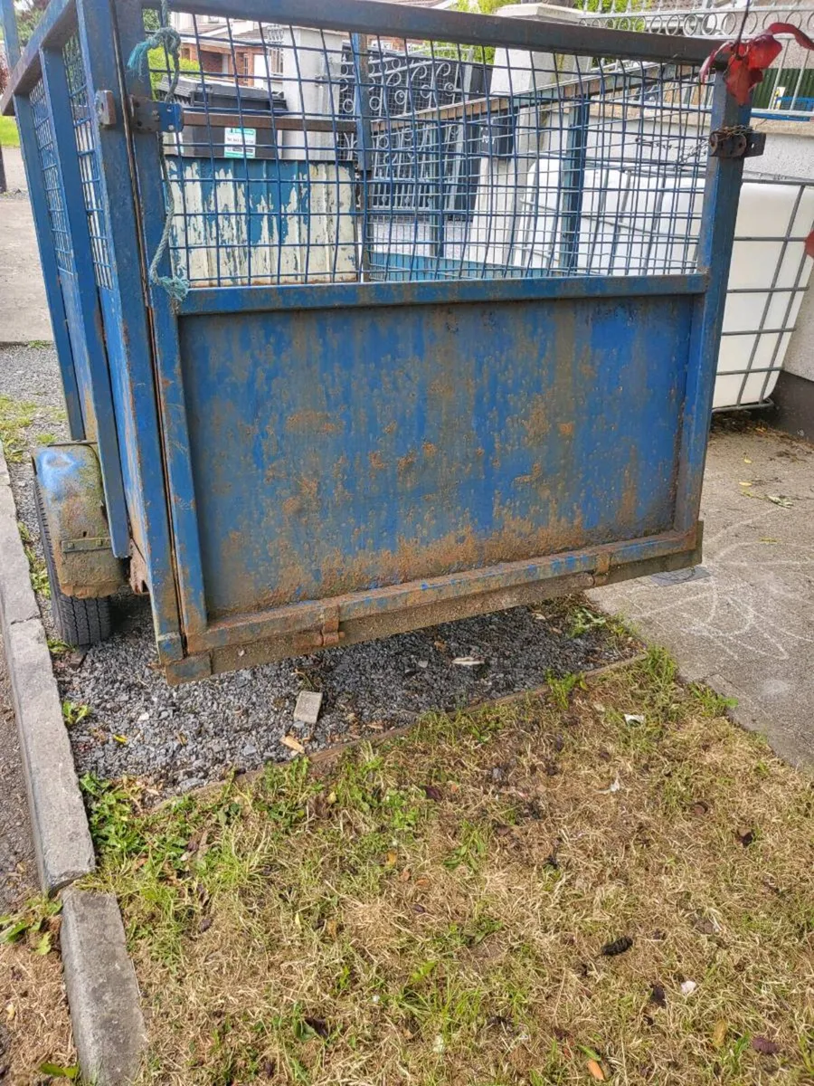 6x4 STEEL TRAILER €350ono - Image 2