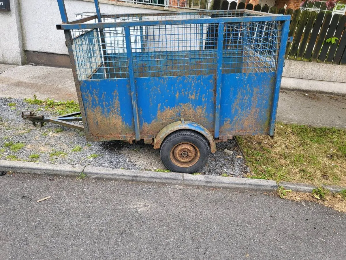 6x4 STEEL TRAILER €350ono - Image 3