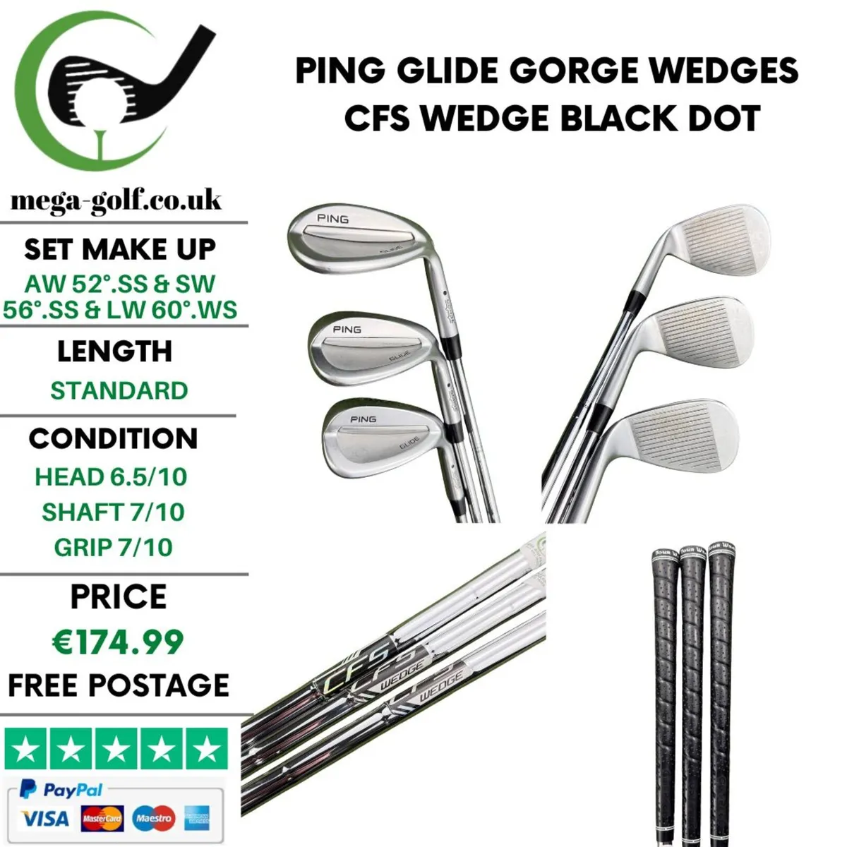 Ping Glide Gorge Wedges Set - Image 1
