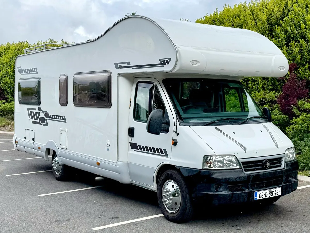 CAMPER VAN FIAT DUCATO 2.8l!!6 BERTH !! U LOUNGE!! - Image 2
