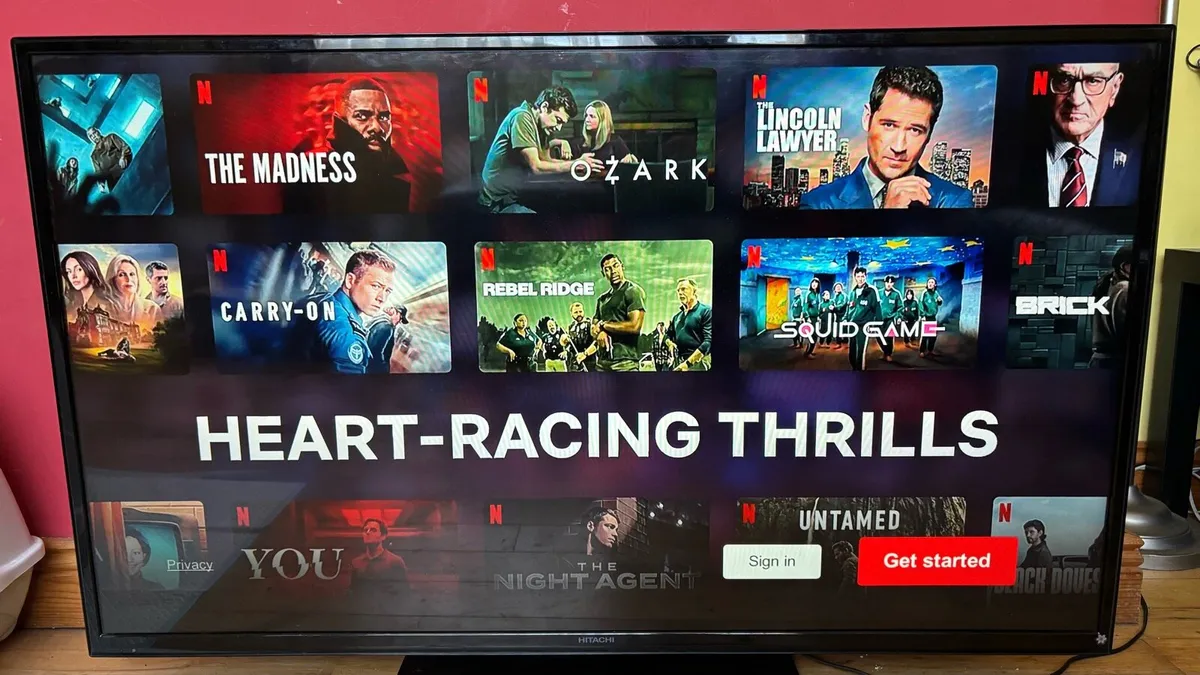 48” Smart TV and Apple TV Box - Image 2