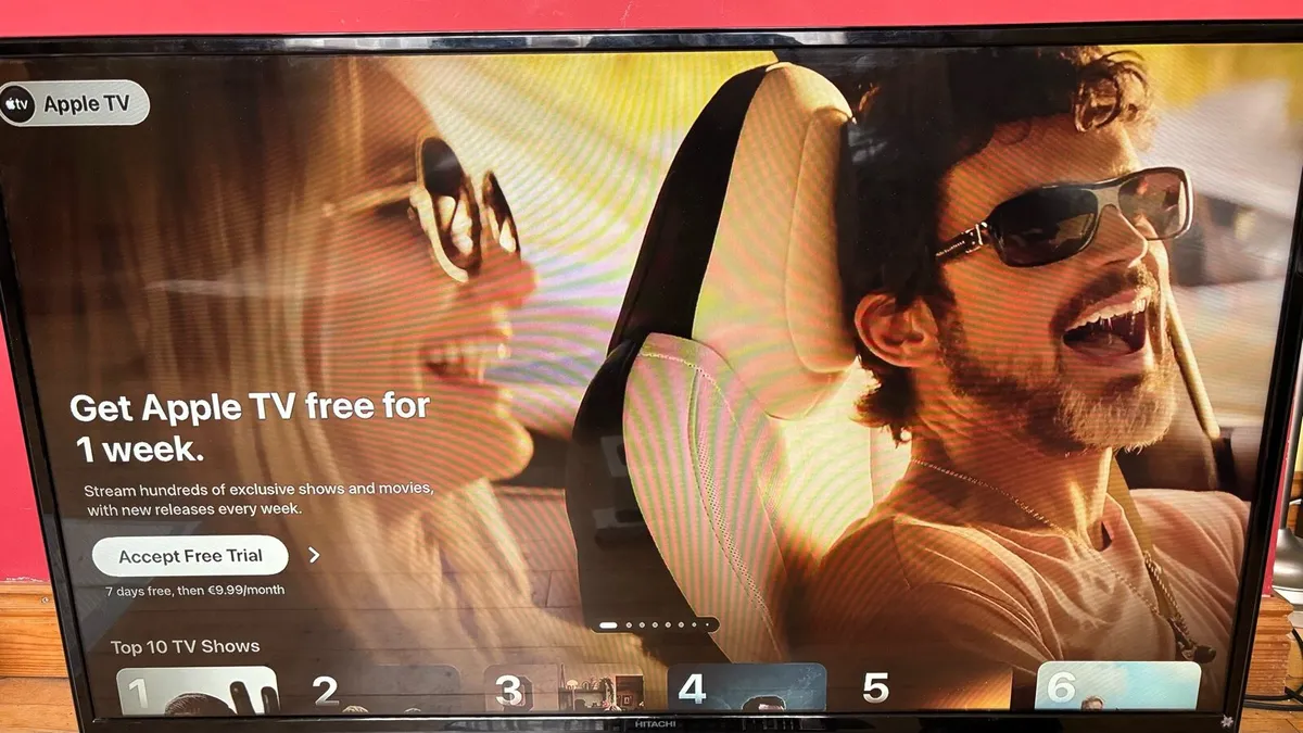 48” Smart TV and Apple TV Box - Image 3