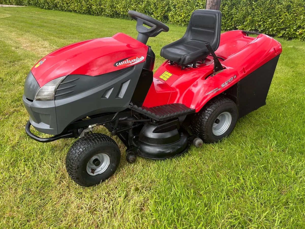 Castle garden 42 inch cut ride on lawnmower - Image 2
