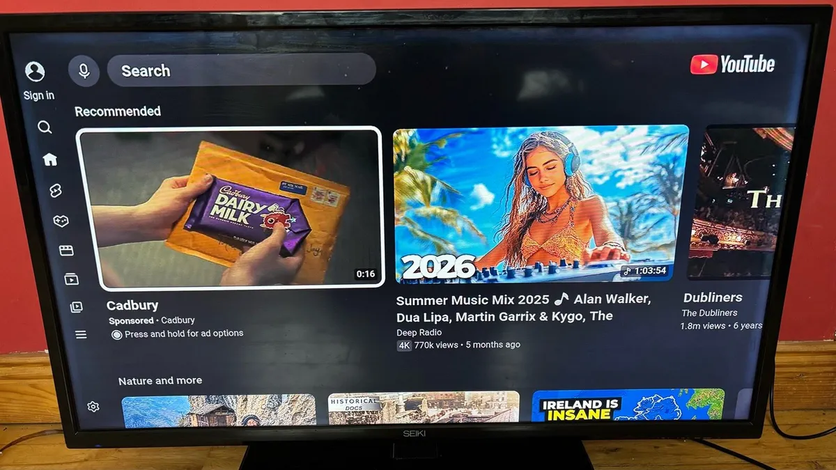 40” TV with NOW TV Smart Stick - Image 3