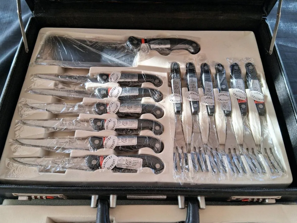 Solingen Kitchen Knife Set - Image 3