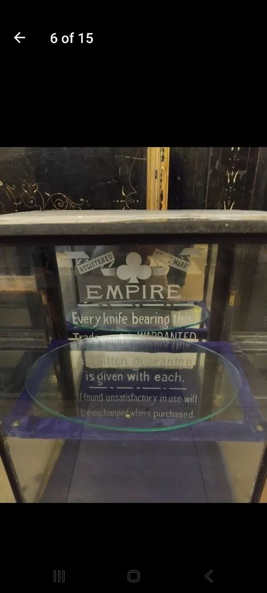 Antique Shop Display Cabinet - Image 3
