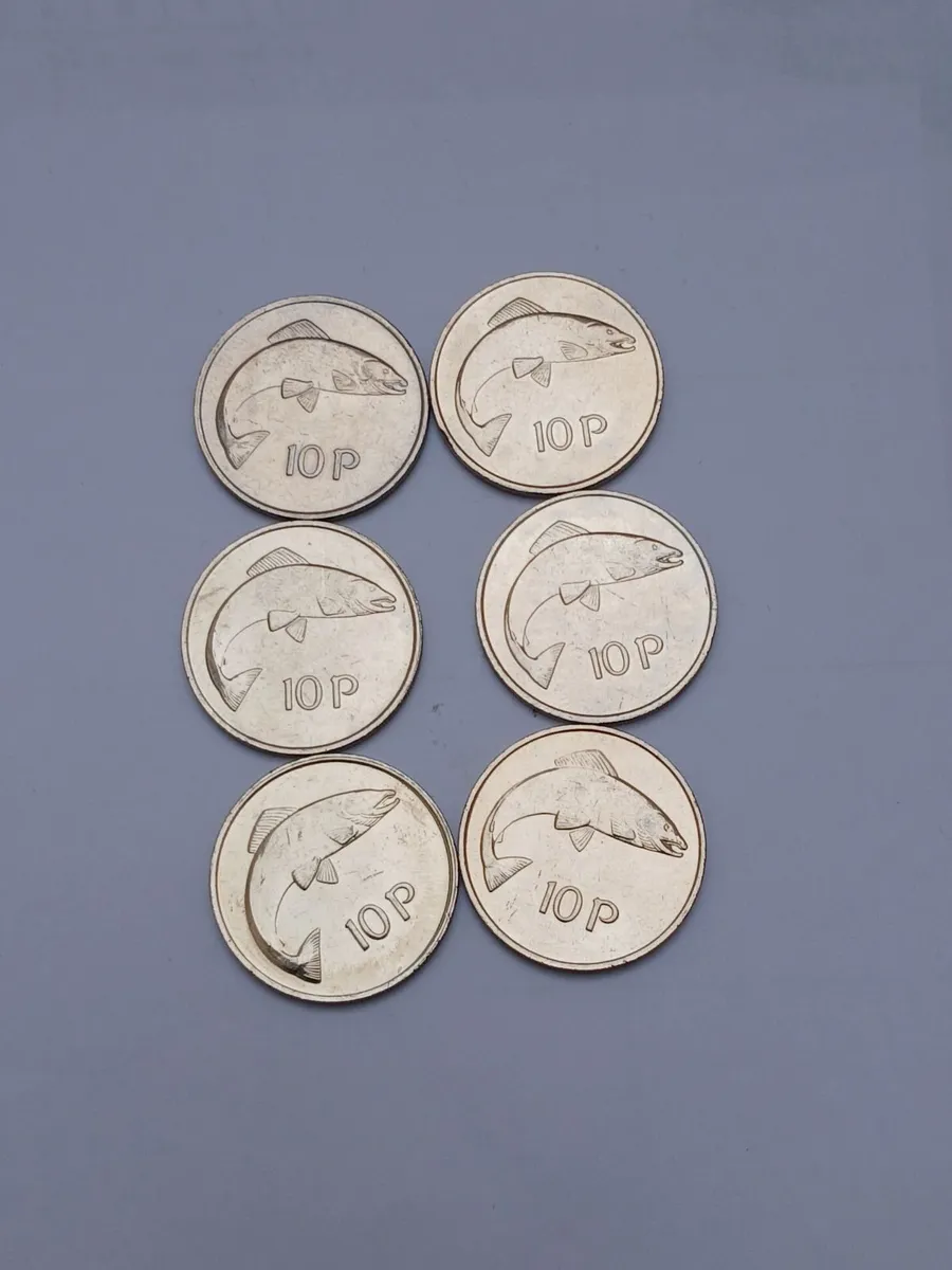 Irish 10p coins - Image 1