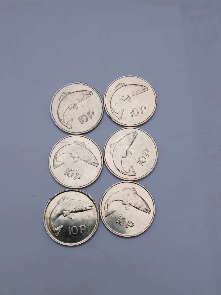Irish 10p coins - Image 3