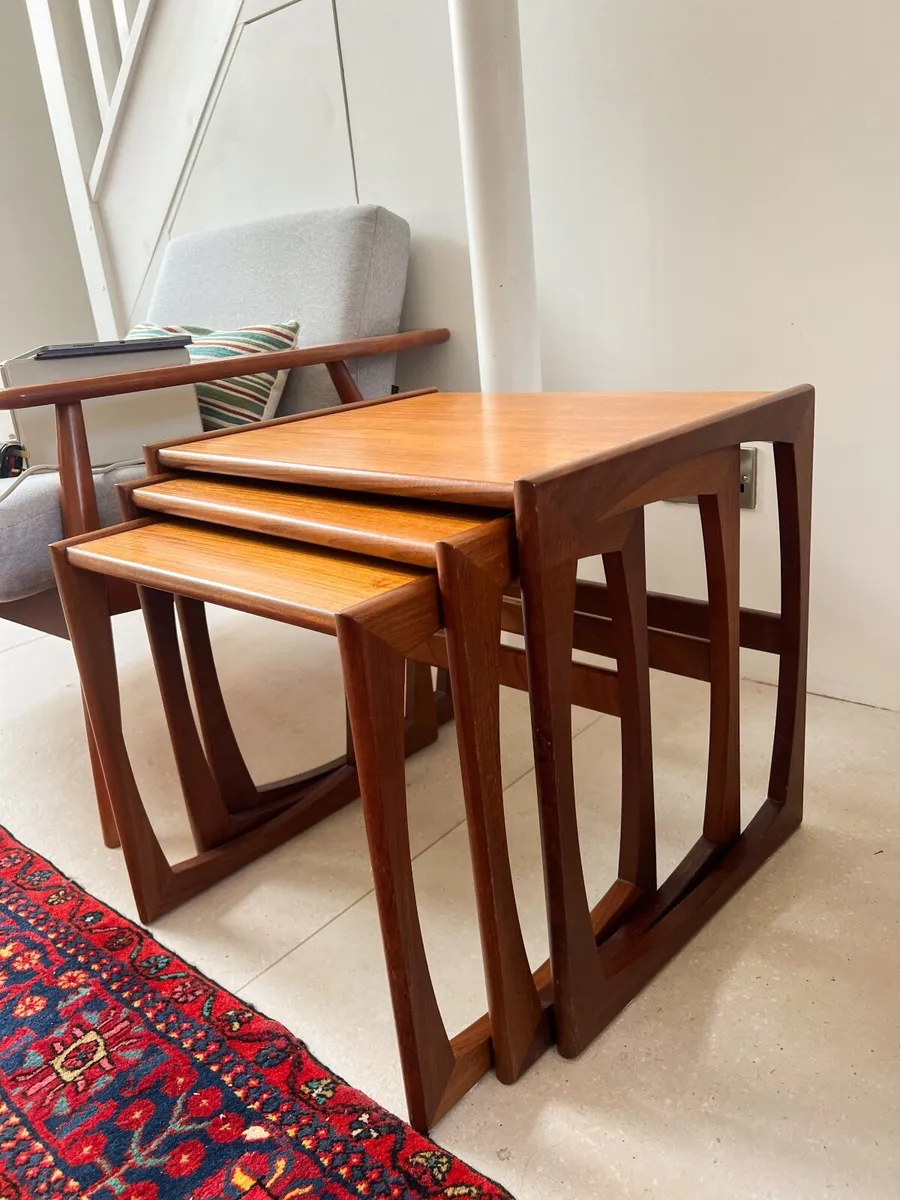 Gplan Quadrille Nest of Tables - Image 3